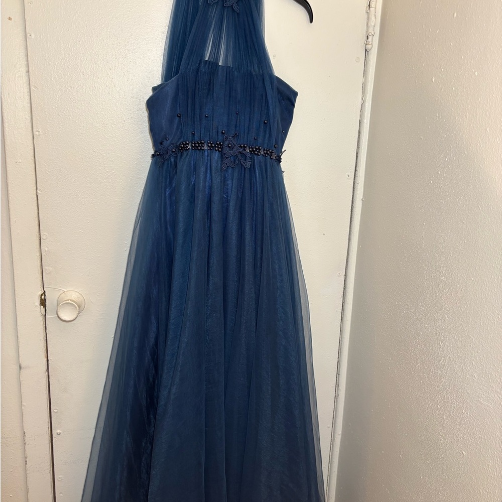 Gorgeous Jeweled Evening Gown Dress - Picture 14 of 16